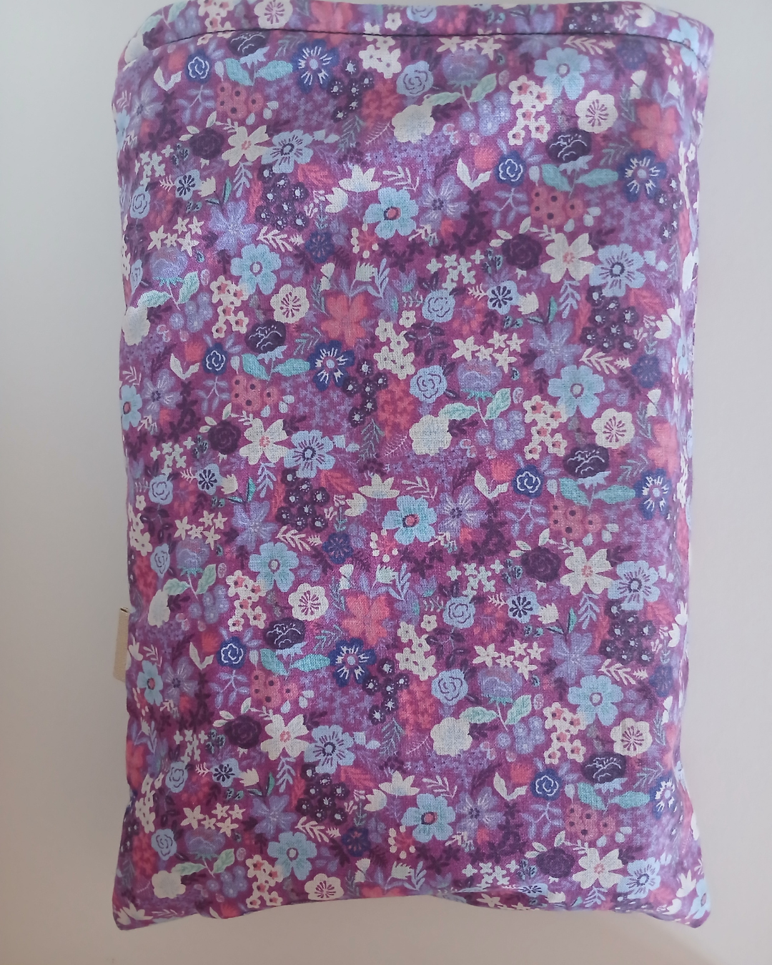 Pochette de protection pour livre : fleur violette