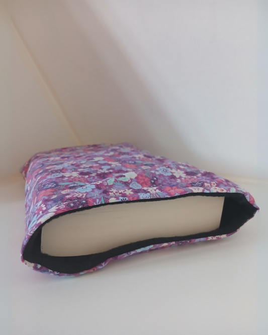 Pochette de protection pour livre : fleurs