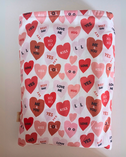 Pochette de protection pour livre : amour